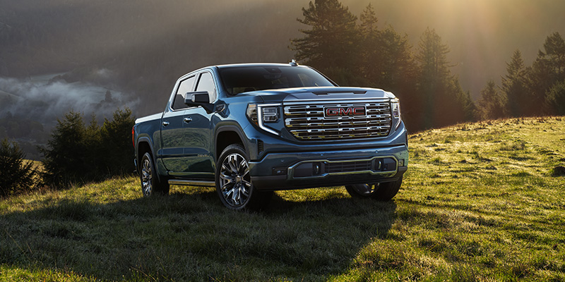 GMC Sierra 1500 Truck on hill