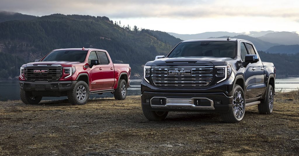 2026 GMC truck - Sierra 1500 -Red Black