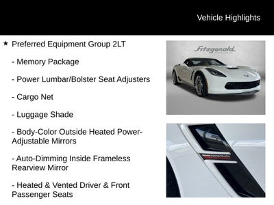 2019 Chevrolet Corvette Grand Sport Grand Sport 2LT