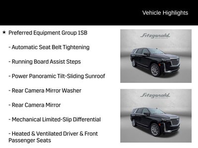 2023 Cadillac Escalade Premium Luxury