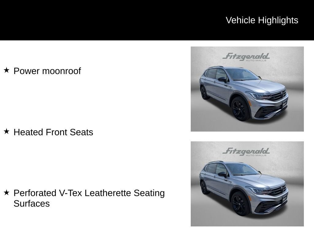 2024 Volkswagen Tiguan SE R-Line Black