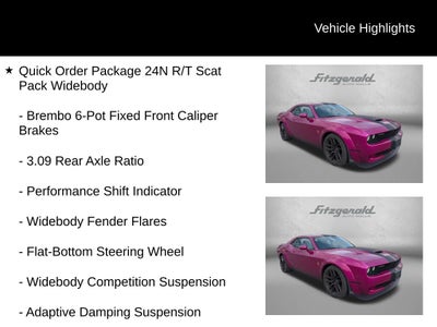 2021 Dodge Challenger R/T Scat Pack Widebody