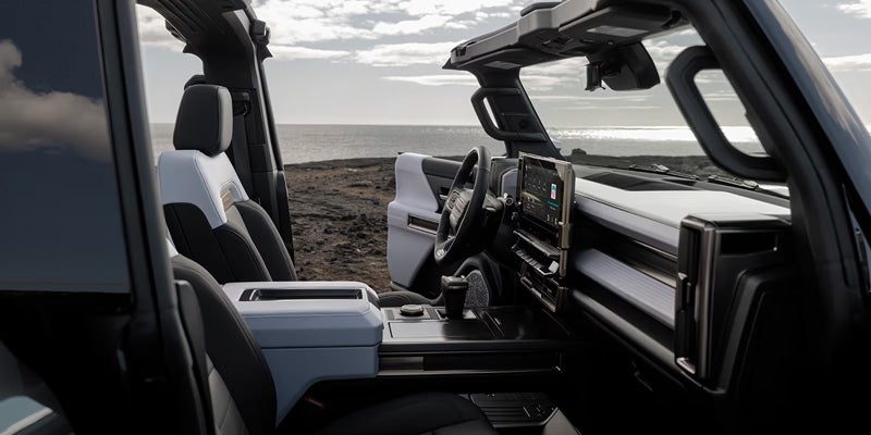 GMC HUMMER EV SUV seats Interior