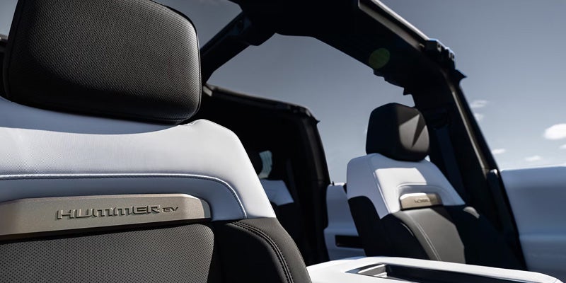 GMC HUMMER EV SUV seats