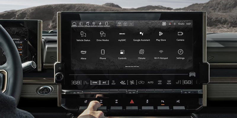 GMC HUMMER EV SUV tech features