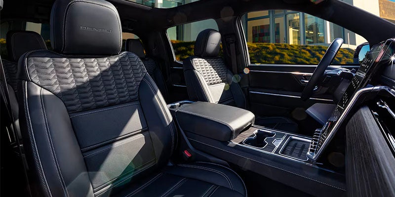 GMC Sierra EV seats - Interior