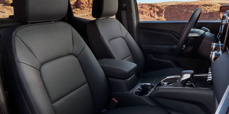 GMC Canyon interior seats