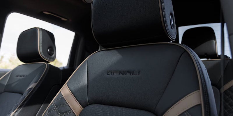 GMC Canyon seats