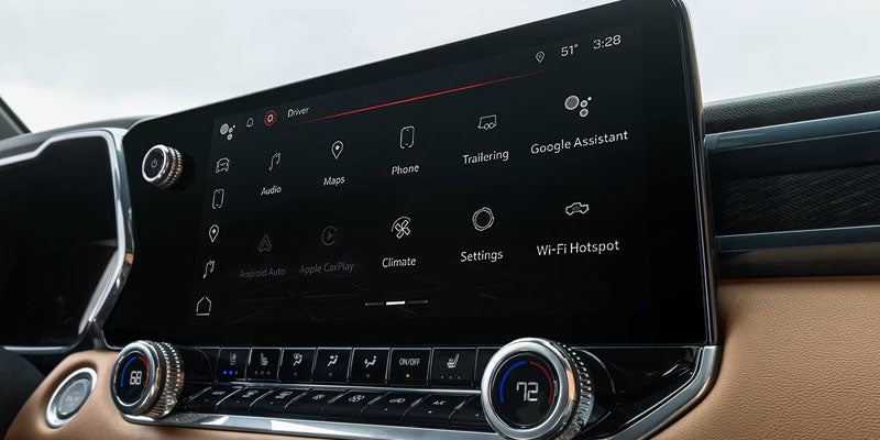 GMC Canyon screen - multi media